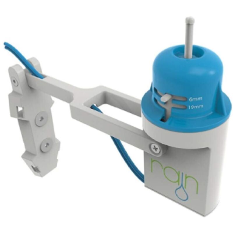 foto del prodotto rain sensore di pioggia universale acqua click regolabile da 3 a 18 mm cavo da 7,5 mt con braccio snodato