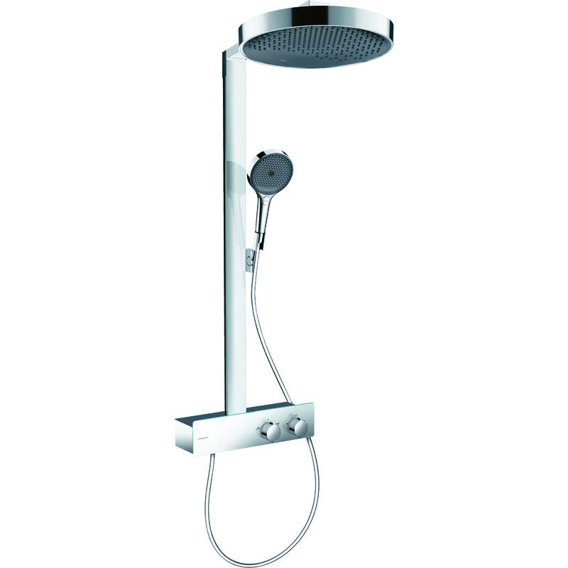 foto del prodotto rainfinity set doccia termostatico, diametro 36 cm, 3 getti, cromo 26853000 hansgrohe