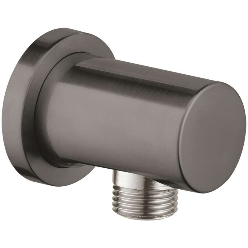 foto del prodotto rainshower gomito a muro, grafite scura spazzolata 27057al0 grohe