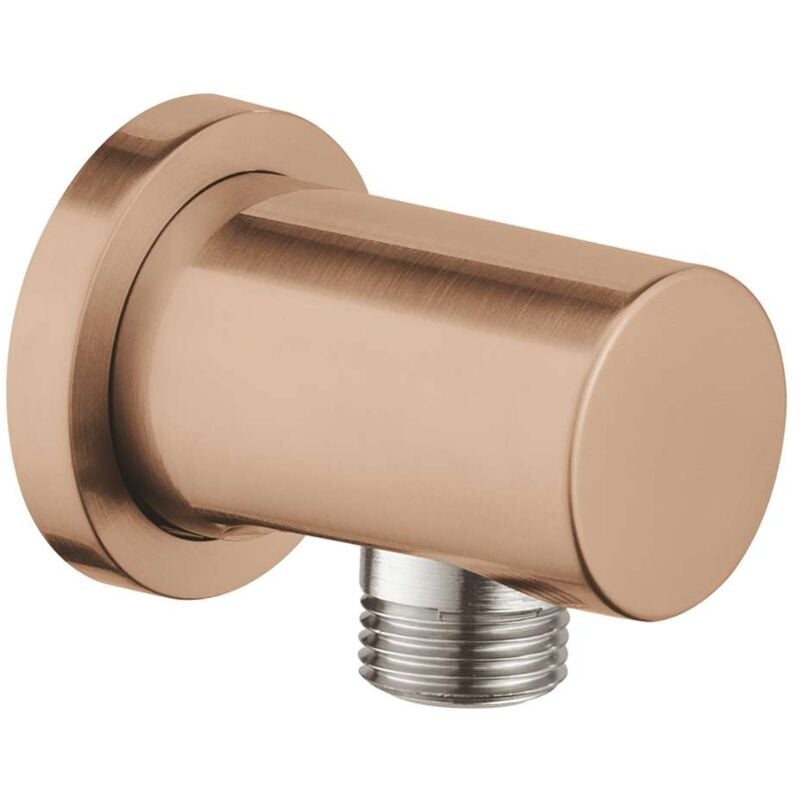 foto del prodotto rainshower presa d acqua a muro, warm sunset spazzolato 27057dl0 grohe
