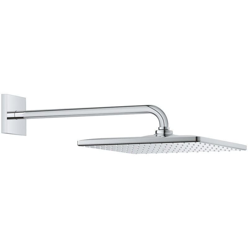 foto del prodotto rainshower - soffione doccia 310 mono cube 9,5 l min, 1 getto, braccio doccia 42 cm, cromato 26564000 - grohe