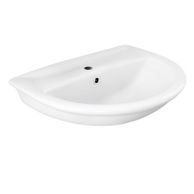 foto del prodotto rak ceramics lavabo karla 50 cm monoforo
