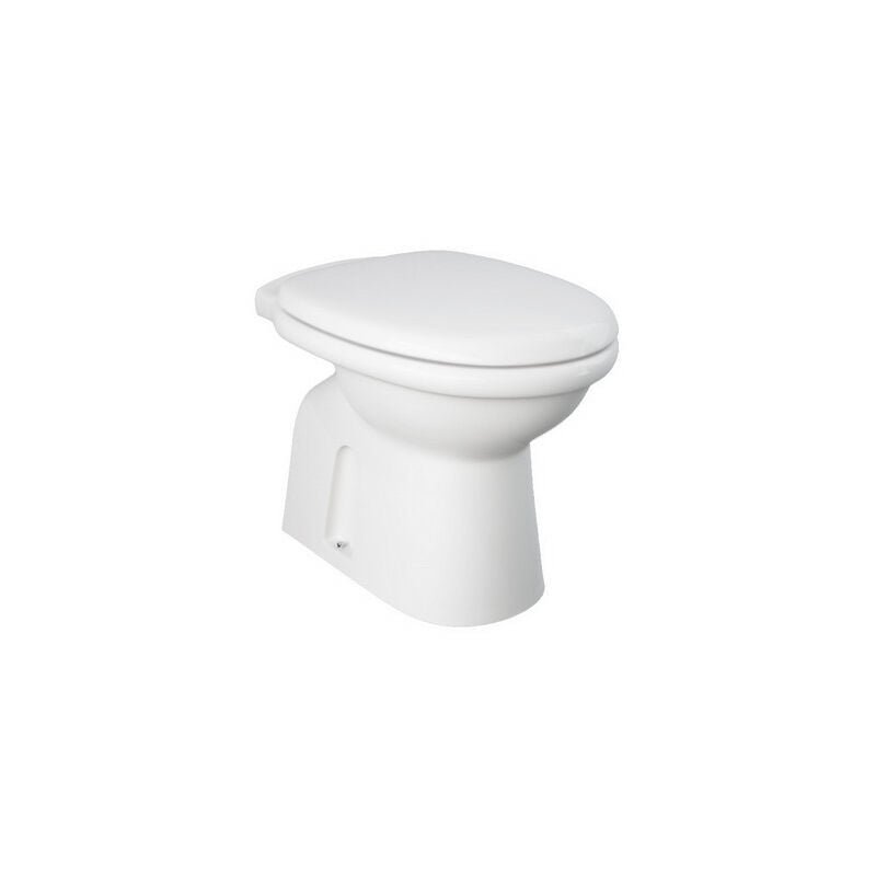 foto del prodotto rak ceramics vaso karla scarico a pavimento venduto senza copriwater