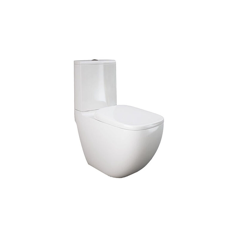 foto del prodotto rak ceramics vaso monoblocco a pavimento senza bordo