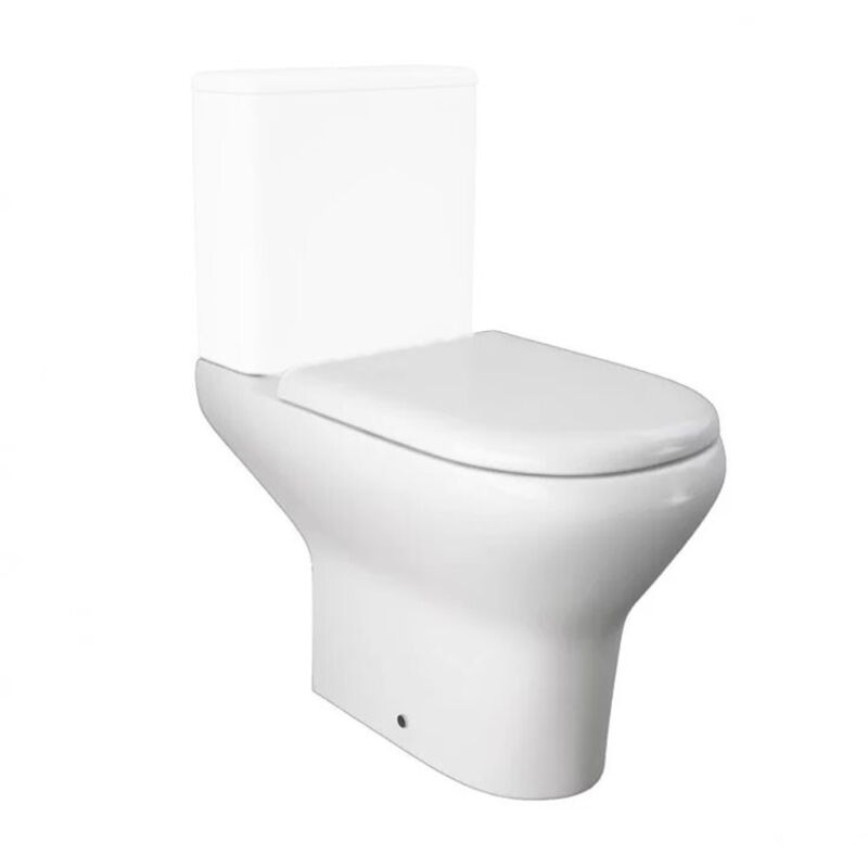 foto del prodotto rak ceramics vaso monoblocco compatto con scarico a pavimento
