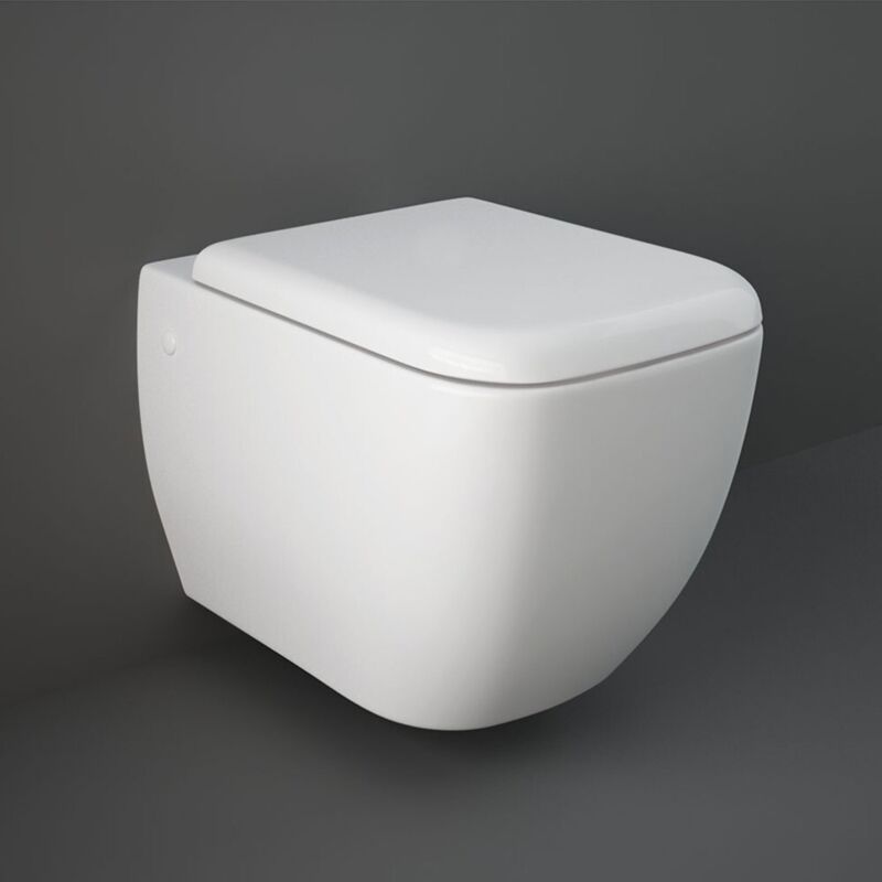 foto del prodotto rak ceramics vaso sospeso rak ceramiche serie metropolitan in ceramica bianco