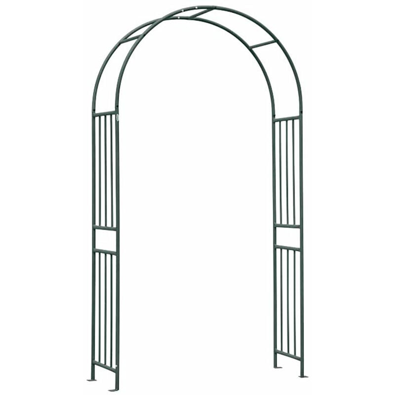 foto del prodotto rama arco da giardino in ferro 40x120xh218cm arch antracite