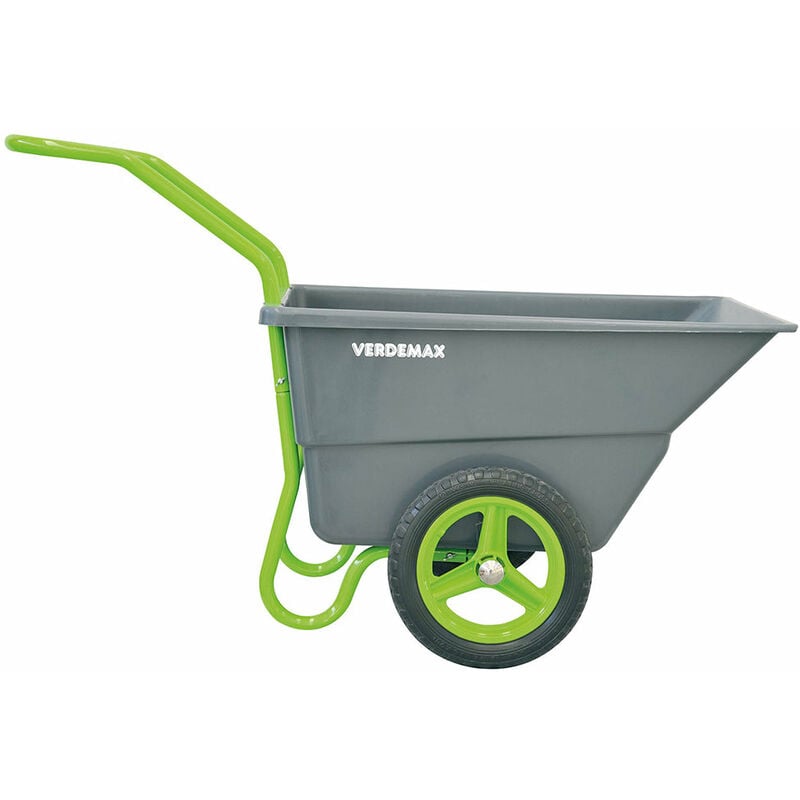 foto del prodotto rama carriola da giardino 110l 120x59xh53cm barrow grigio e verde
