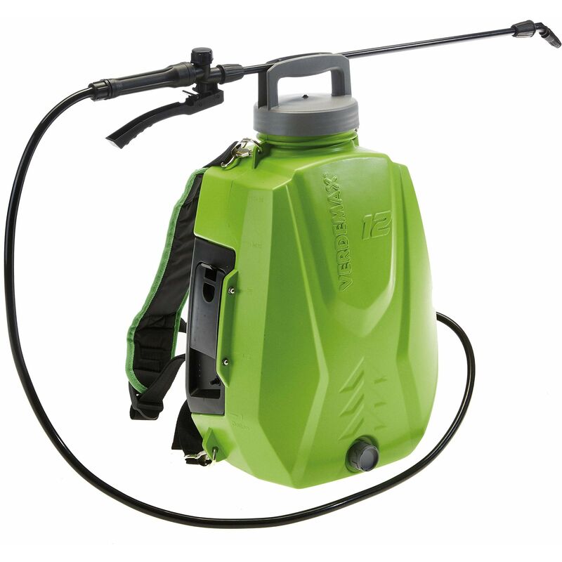 foto del prodotto rama pompa irroratrice a zaino a batteria da giardino 12 litri futura verde