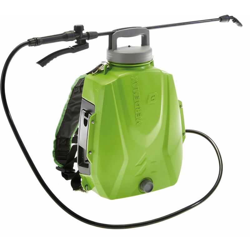 foto del prodotto rama pompa irroratrice a zaino a batteria da giardino 8 litri futura verde