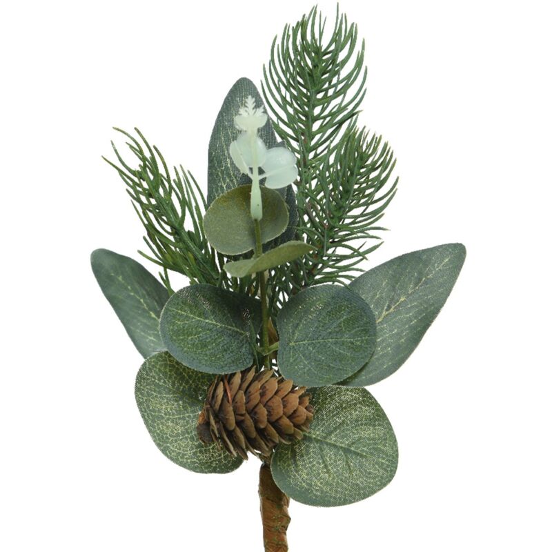 foto del prodotto ramo decorativo eucalipto per composizioni floreali da 24 cm