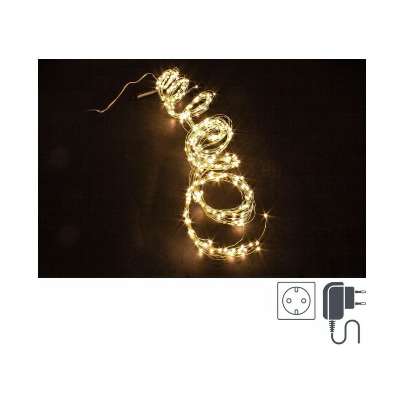 foto del prodotto ramo luminoso con 240 microled lux classic ip44 12 pezzi 