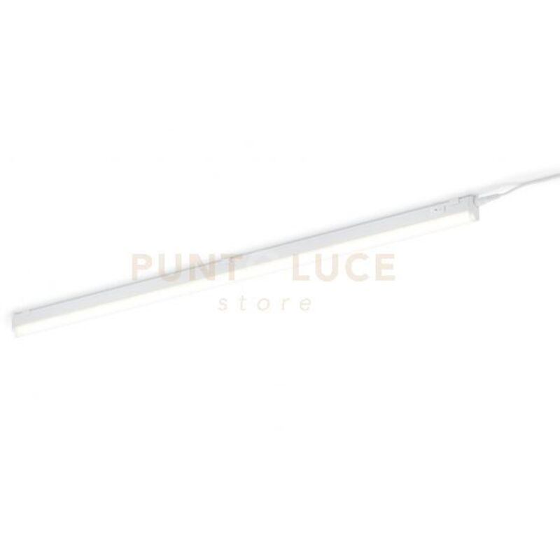 foto del prodotto ramon reglette sottopensile led 12w 1400lm, 3000k basic bianca l.84cm