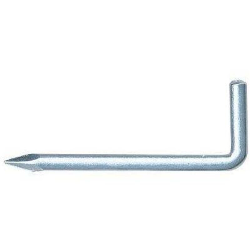 foto del prodotto rampino a punta puccioni acc zincato mod 20x 60 mm 45x29x4,0 cf pz 200