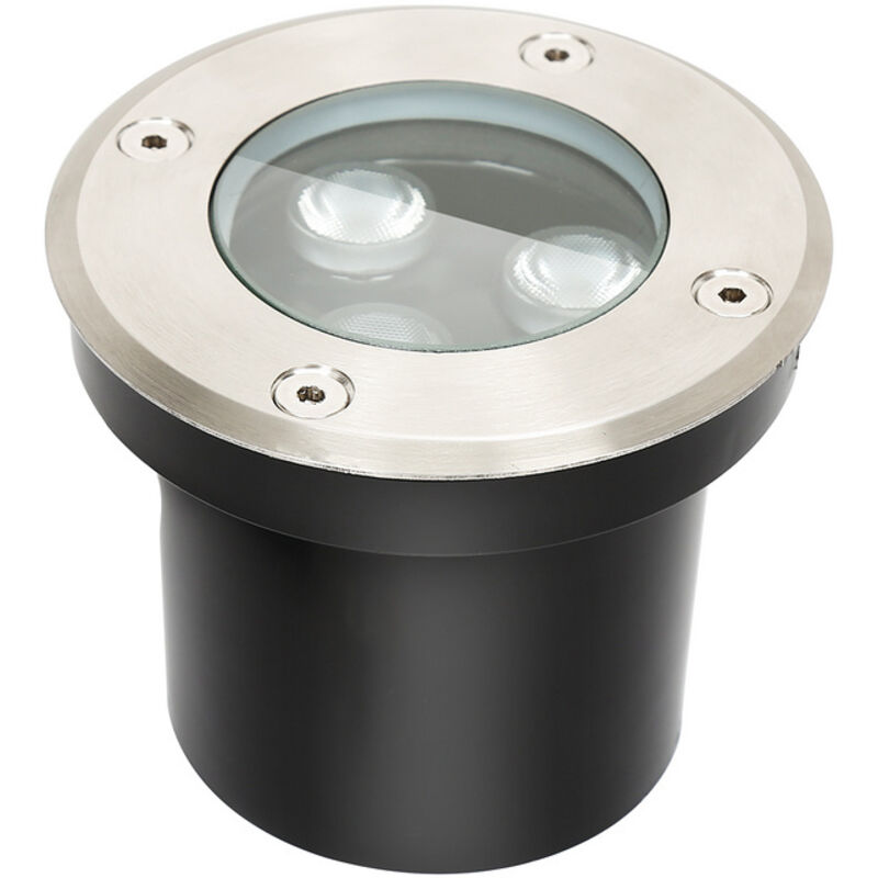 foto del prodotto randaco 10x 3w faretto da terra ip67 faretto da incasso a pavimento con luce a led faretto da pavimento a terra
