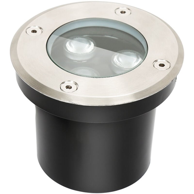 foto del prodotto randaco 12x 3w faretto da terra ip67 faretto da incasso a pavimento con luce a led faretto da pavimento a terra