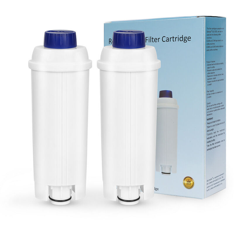 foto del prodotto randaco 2x filtro acqua per delonghi compatibile per dlsc002 ec800 ecam etam