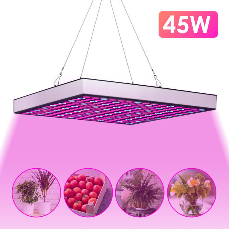 foto del prodotto randaco 45w lampe horticole led croissance floraison, lampe de culture led grow light indoor 225leds