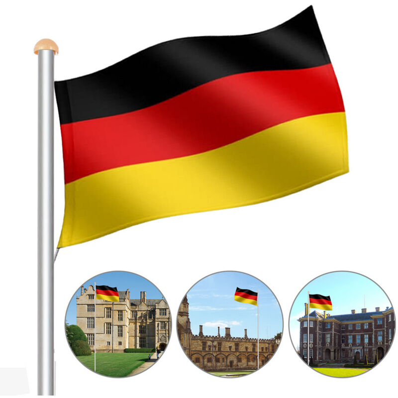 foto del prodotto randaco asta de bandera de aluminio alemania 650 cm asta de bandera de jard n