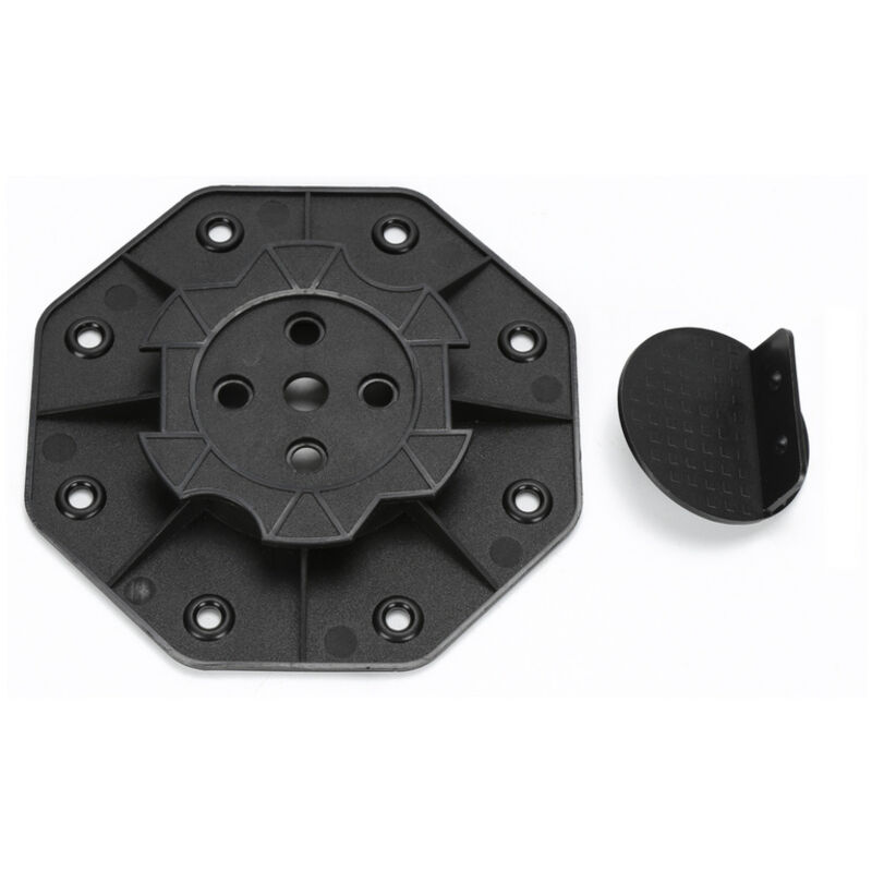 foto del prodotto randaco base di appoggio per terrazzo regolabile con piedistallo di livellamento cuscinetto base base per legno wpc 18 30 mm 20 pezzi