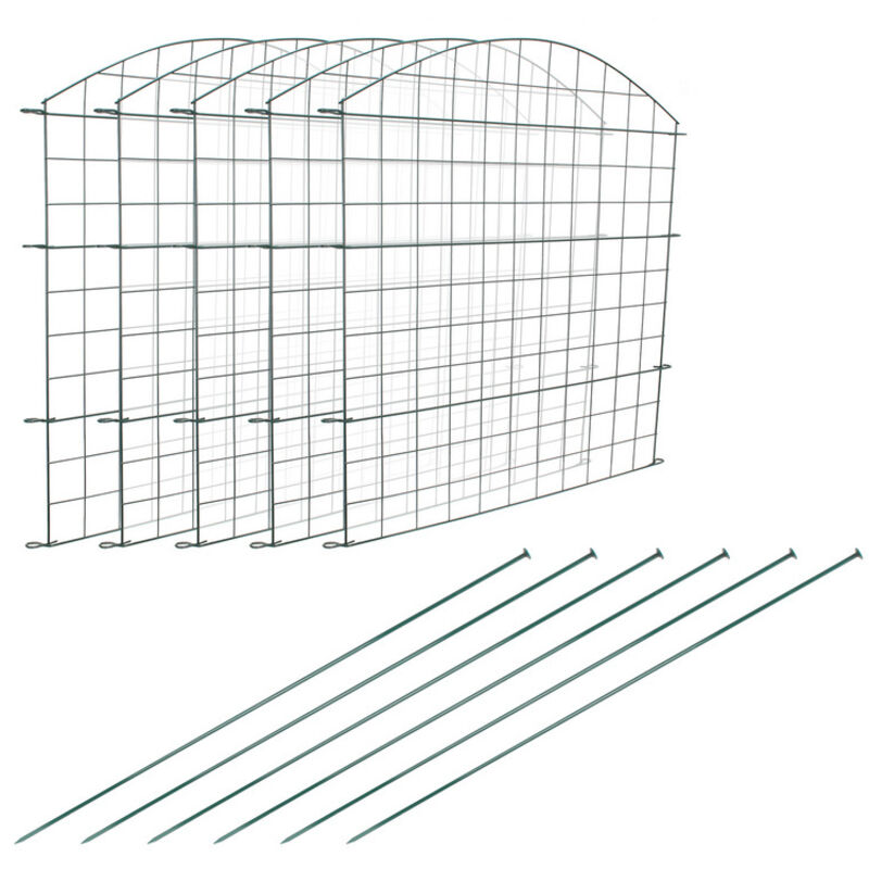 foto del prodotto randaco kit recinzione per laghetto kit recinzione per laghetto sotto l arco recinzione per giardino arco superiore