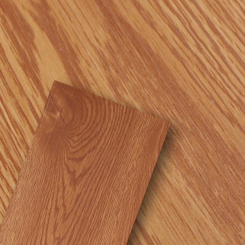 foto del prodotto randaco listelli adesivi per pavimenti in pvc - confezione da 42 listelli vinilici autoadesivi - 6 m - classic warm oak