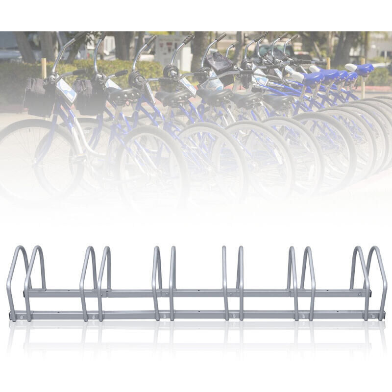 foto del prodotto randaco supporto per biciclette di installazione supporto per biciclette per bici bici da bici da bici 6 ruote