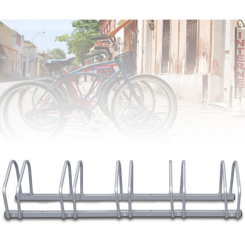 foto del prodotto randaco supporto per biciclette di installazione supporto per biciclette supporto bici bici da bici da 5 ruote