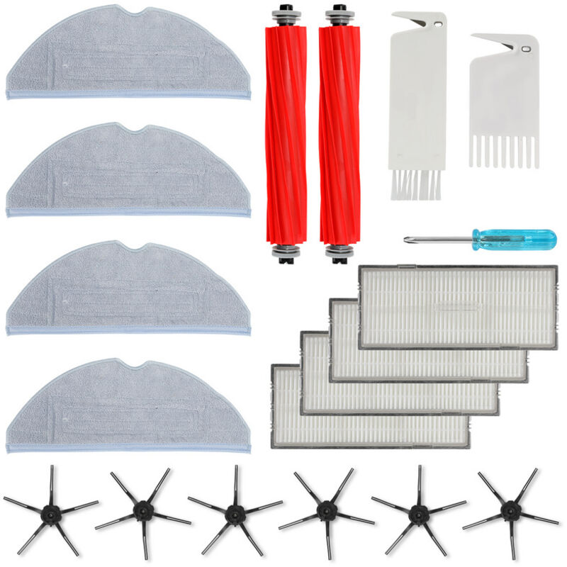 foto del prodotto randaco swanew kit di accessori per xiaomi roborock s7 parti di ricambio spazzola principale filtri hepa spazzole il