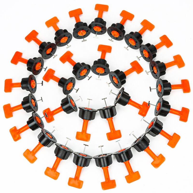 foto del prodotto randaco swanew kit di livellamento per piastrelle. sistema di livellamento per piastrelle. 220 pz livellatori per piastrelle. livellatore per