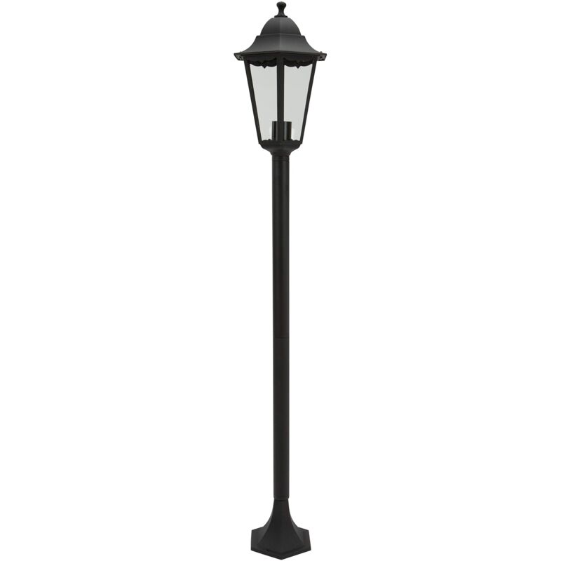 foto del prodotto ranex classico lampada da terra in alluminio e27, nero, 125 x 23 x 23 centimeters, 10.009.16 5000.037 