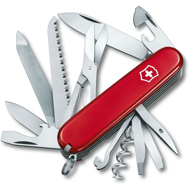 foto del prodotto ranger, coltellino svizzero, originale, multiuso, campeggio, 21 funzioni, lama, grande, cavatappi victorinox