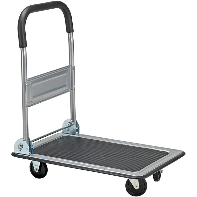 foto del prodotto ranieri carrello pieghevole da trasporto portapacchi carrellino in alluminio max 150 kg