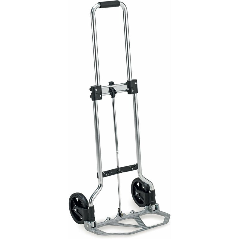 foto del prodotto ranieri carrello pieghevole da trasporto portapacchi carrellino in alluminio max 45 kg