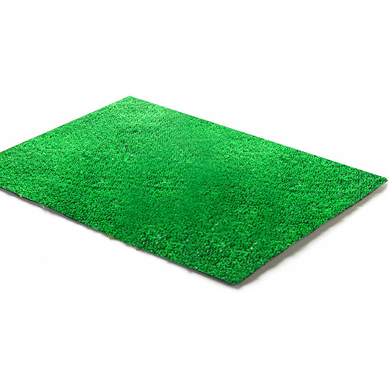 foto del prodotto ranieri erba sintetica per giardino 8 mm 1x3m basik verde