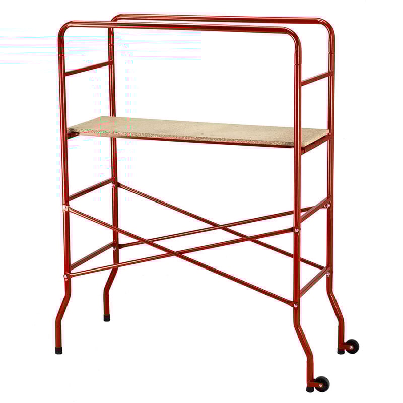 foto del prodotto ranieri mini ponteggio trabattello scala con ruote portata max 250 kg