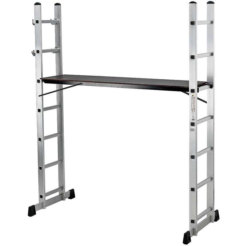 foto del prodotto ranieri mini ponteggio trabattello scala in alluminio portata max 120 kg
