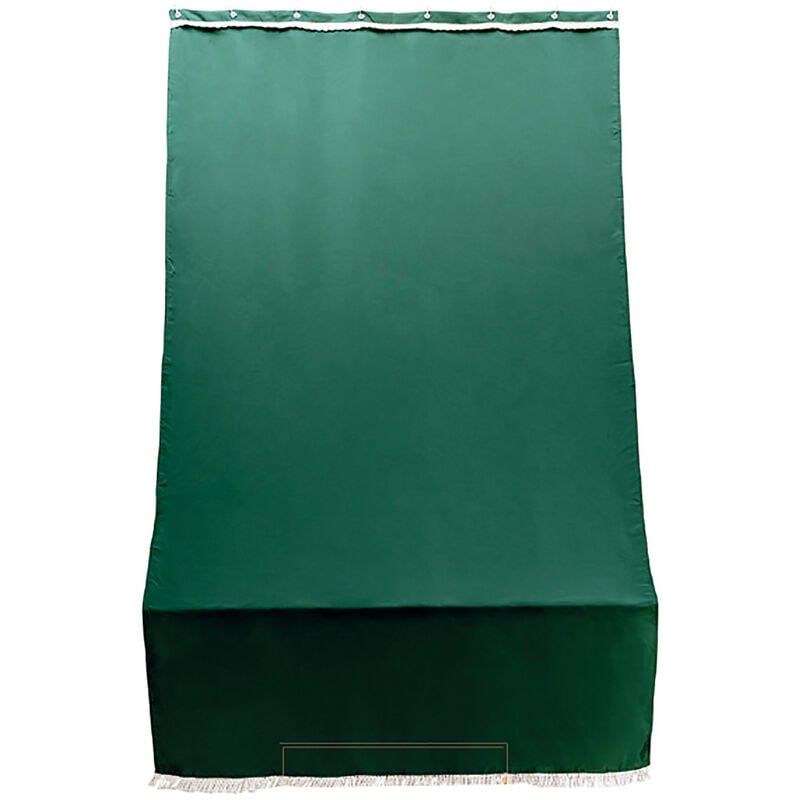 foto del prodotto ranieri - tenda da sole per sormonto 140x250 cm in poliestere con anelli verde