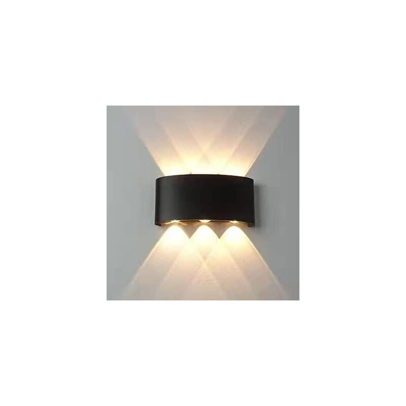 foto del prodotto rapanda applique da parete, lampada da parete per esterni impermeabile, illuminazione da giardino, in alluminio, per interni, camera da letto,