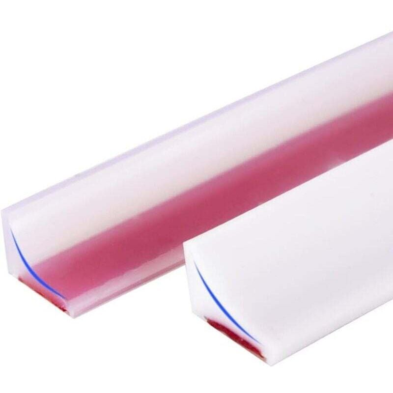 foto del prodotto rapanda barriera doccia in silicone da 100 cm, barra di soglia doccia autoadesiva anti trabocco, barriera per l acqua della doccia, barriera per la