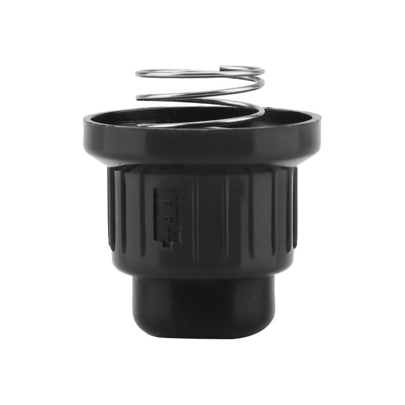 foto del prodotto rapanda cappuccio accenditore a pulsante, cappuccio accenditore in plastica nera, leggero e sostituibile, scintilla portatile universale per