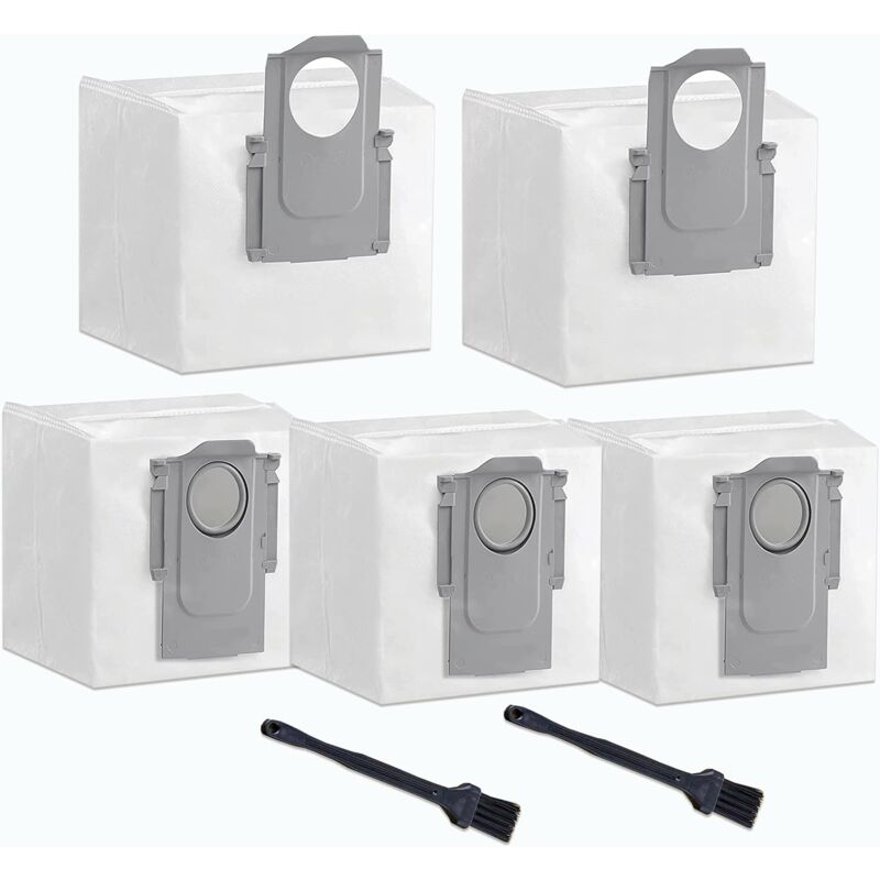 foto del prodotto rapanda confezione da 5 sacchetti per aspirapolvere roborock s7 maxv ultra s7 pro ultra q7 max q7 max plus q5 , accessori di ricambio per