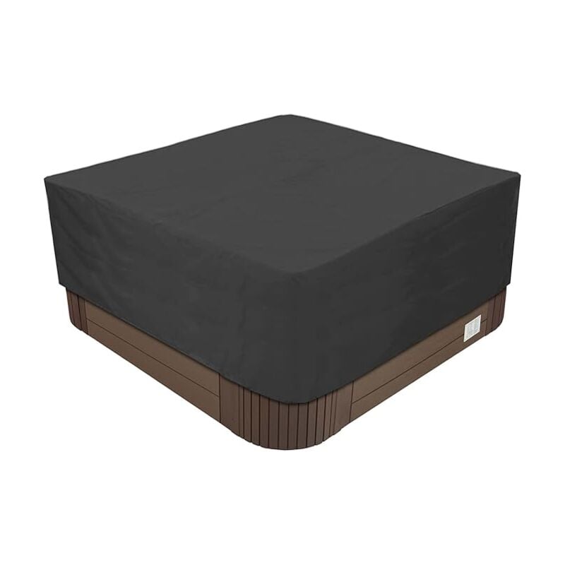 foto del prodotto rapanda copertura per vasca idromassaggio da giardino, tessuto oxford 210d impermeabile, antipolvere e anti uv, diverse misure tra cui scegliere,