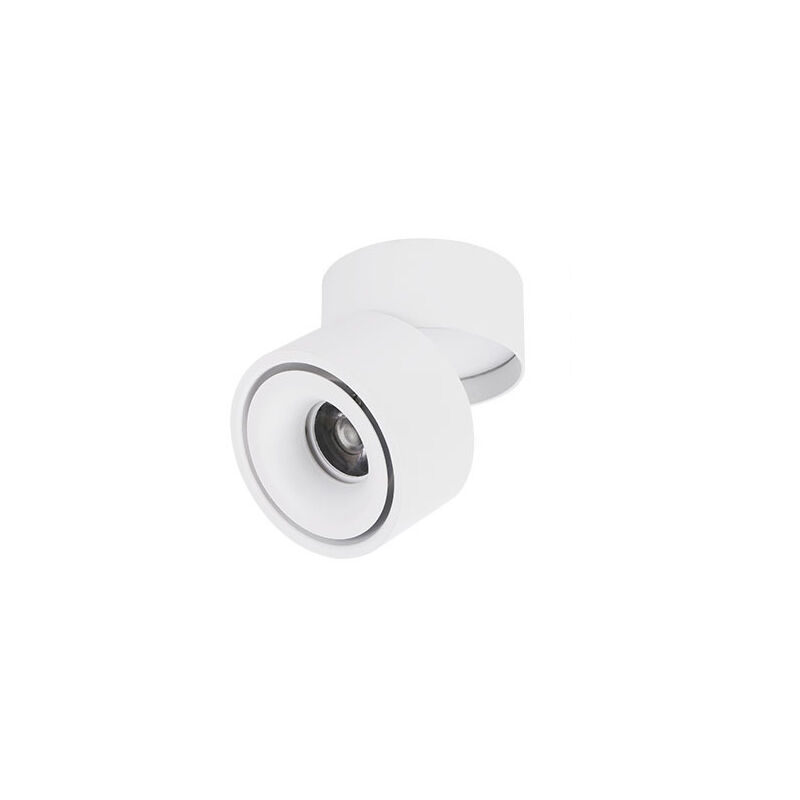 foto del prodotto rapanda faretto led da soffitto per interni orientabile a 360 gradi da 10 w illuminazione cob a montaggio superficiale 10x10 cm lampada da