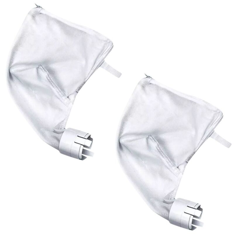 foto del prodotto rapanda kit di pulizia per piscina in 2 pezzi, sacchi per piscina per sporco grande e piccolo, facile da usare, installazione, regolazione 360 380