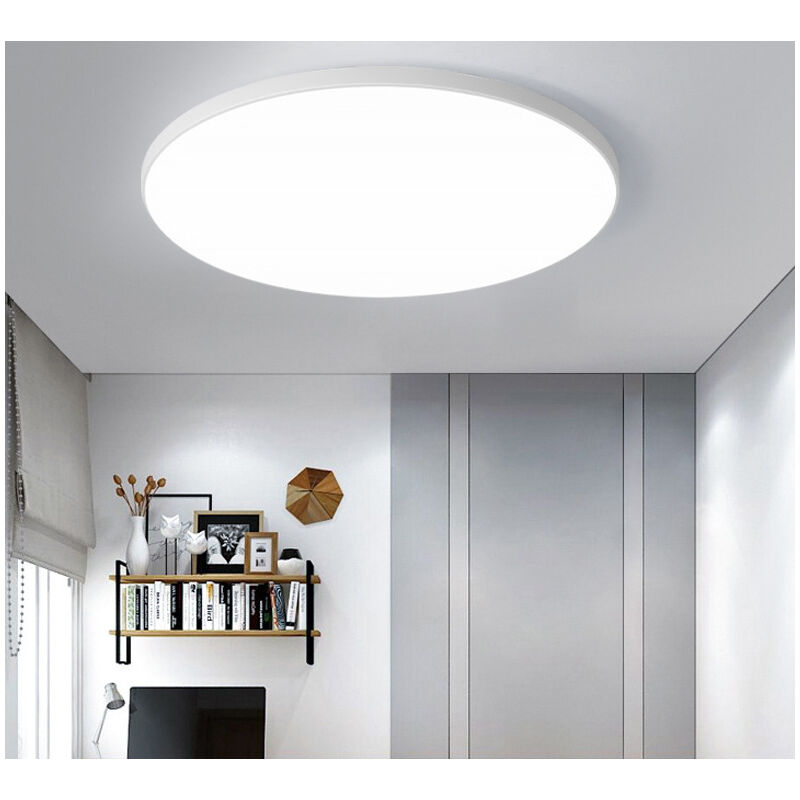 foto del prodotto rapanda lampada da parete per bagno 18w illuminazione per bagno 1700lm bianco naturale 5000k lampada da soffitto impermeabile ip54 plafoniera