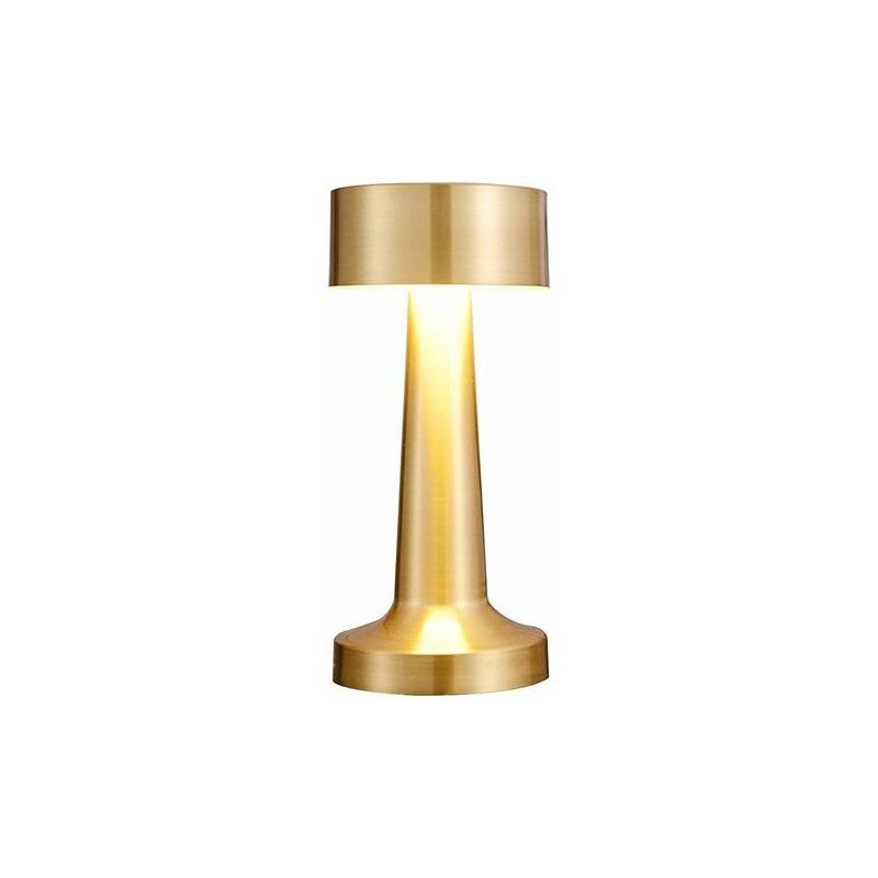 foto del prodotto rapanda lampada da scrivania, lampada da tavolo a led senza fili led vintage ricaricabile sensore tattile luce notturna 3 colori