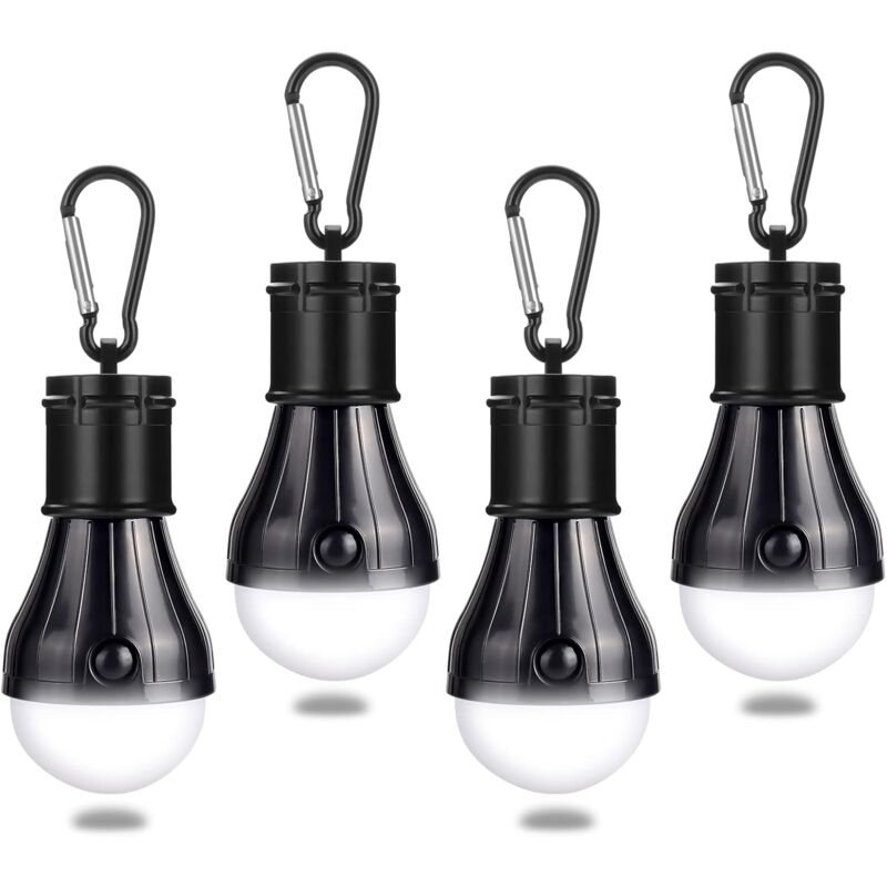 foto del prodotto rapanda lanterna da campeggio, 4 lanterne da campeggio a led lampada da campeggio, lampada notturna di emergenza impermeabile torce portatili per