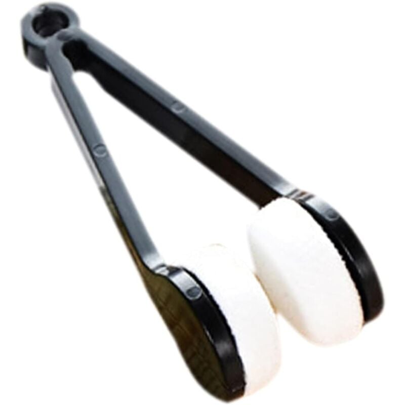 foto del prodotto rapanda mini spazzola per la pulizia degli occhiali in microfibra per occhiali da sole, strumento per la pulizia degli occhiali, clip per la