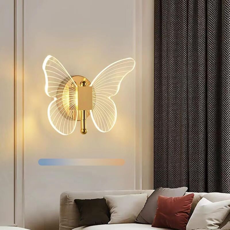 foto del prodotto rapanda moderna lampada da parete a led per interni, dimmerabile, con 3 temperature di colore.